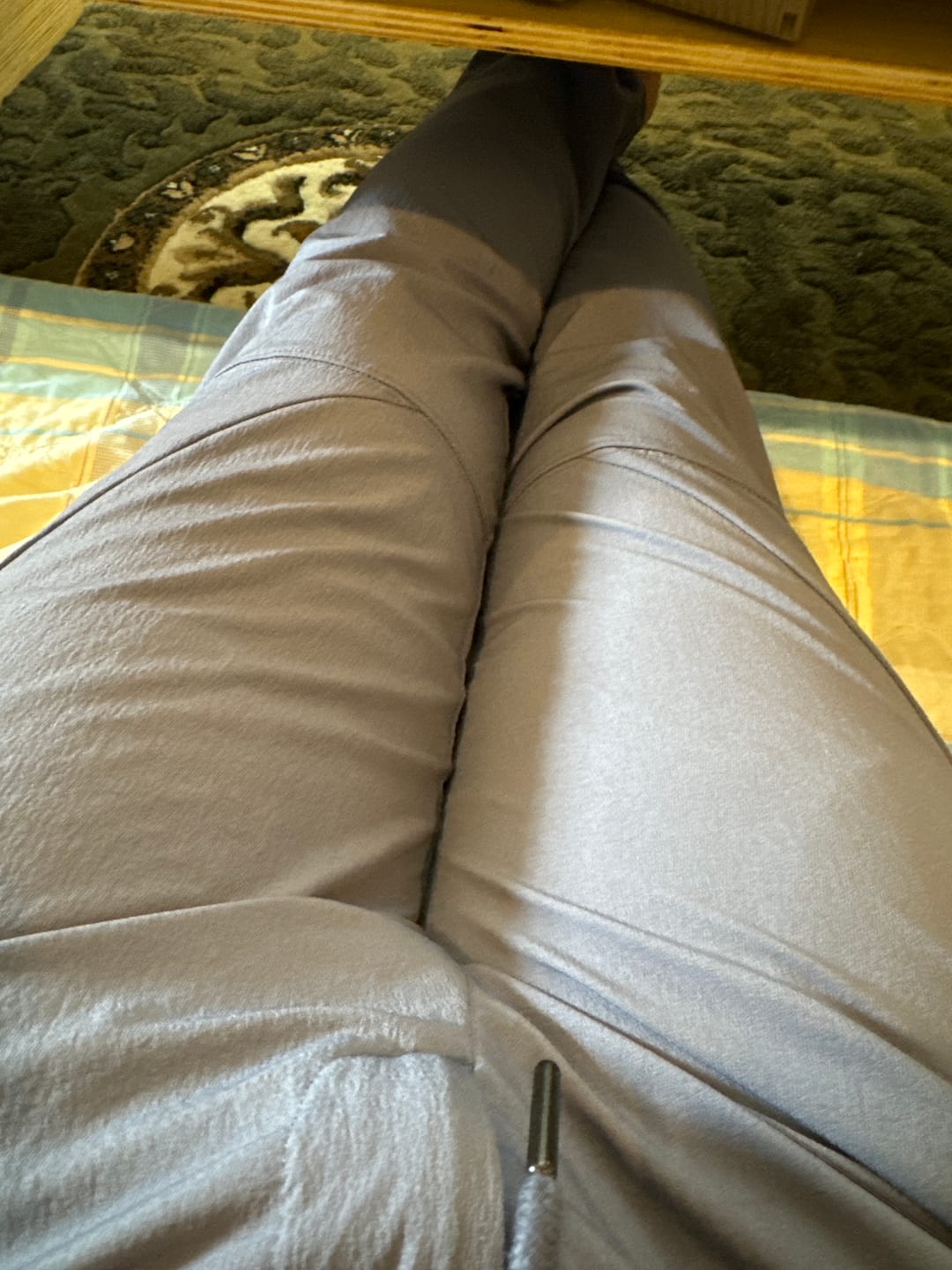 Customer photo review of Carrier Traveler Joggers - Iron Grey