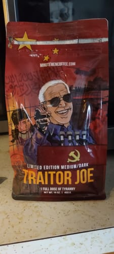 Customer photo review of Traitor Joe Collectors Roast
