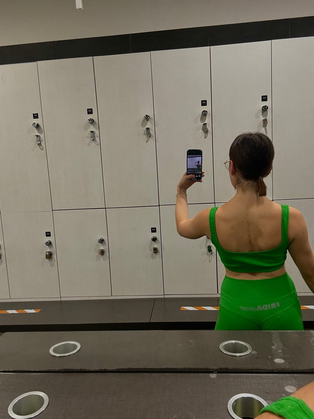 Customer photo review of Shorts CALIPSO Verde Prato Costine