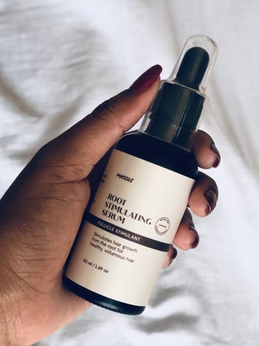Customer photo review of Root Stimulating Serum (50ml)