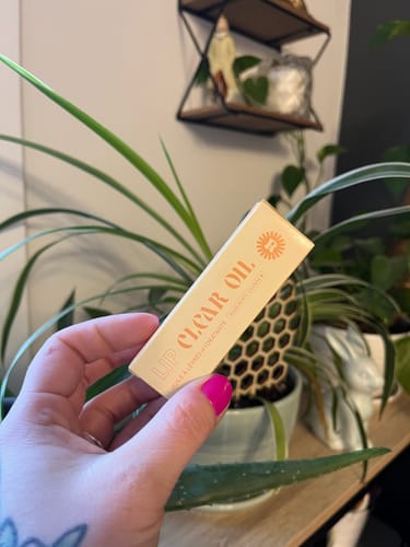 Customer photo review of Iced Cappuccino Lip Oil