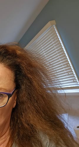 Customer photo review of At-home Keratin Treatment