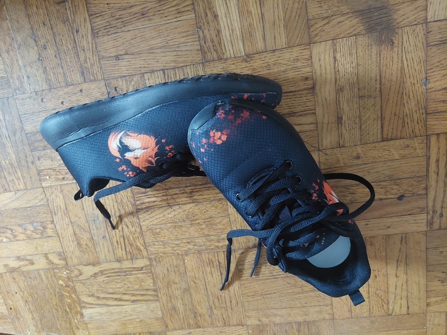 Customer photo review of Sneakers Kitsune