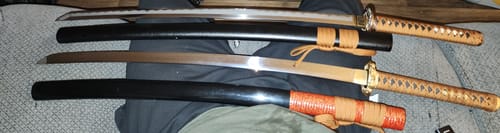 Customer photo review of Mini Katana - Keychain