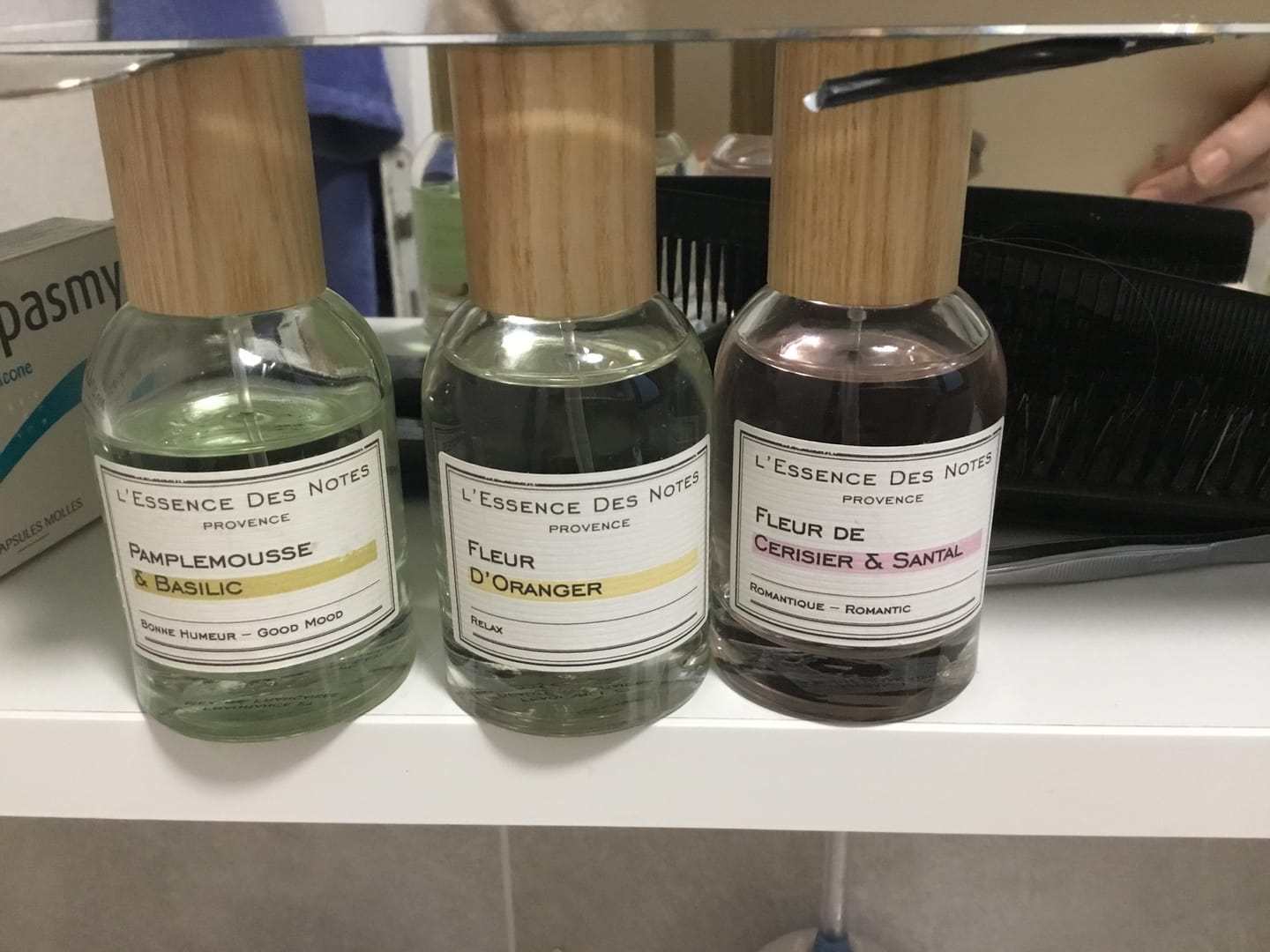 Customer photo review of Fleur de Cerisier & Santal