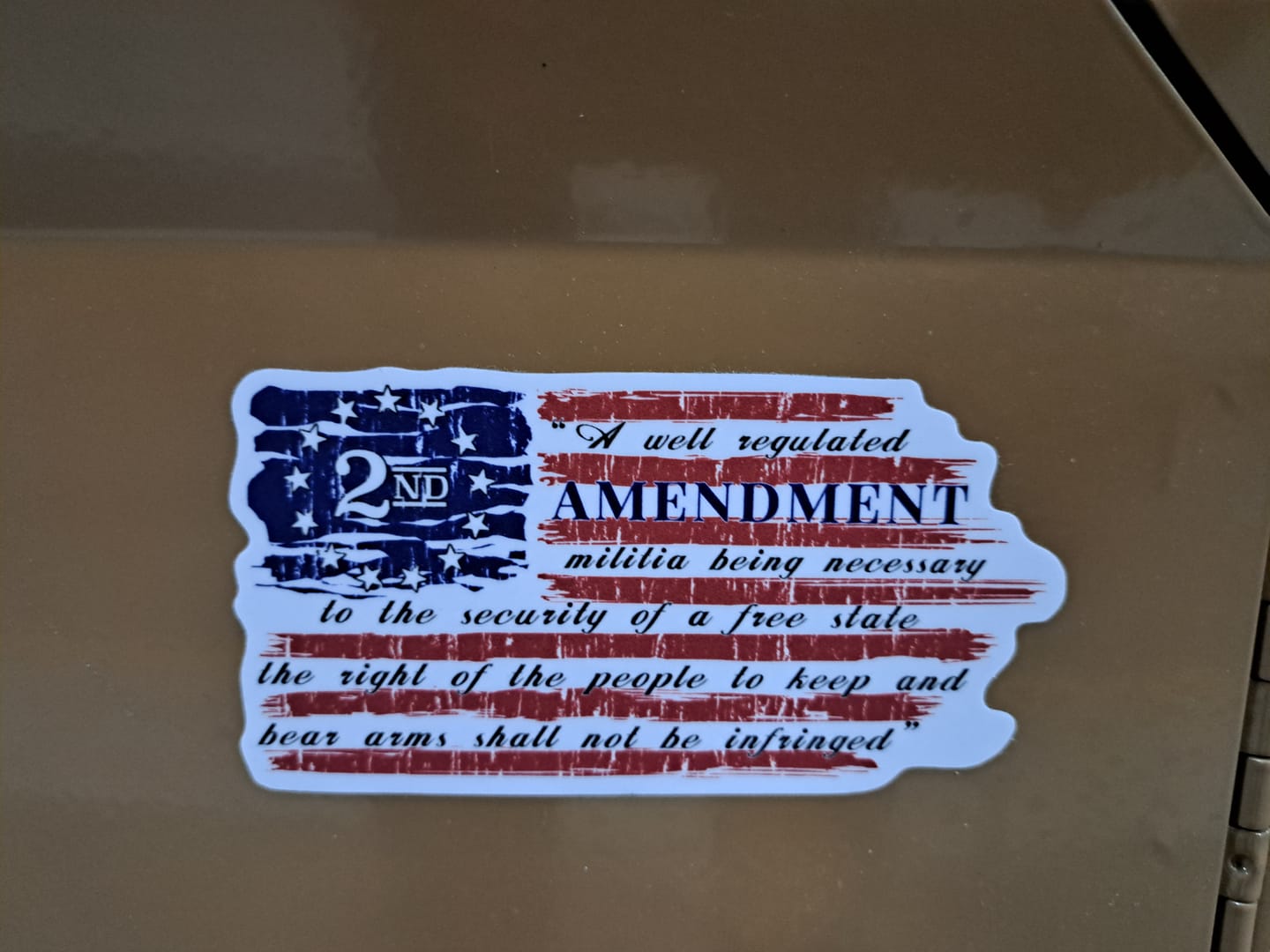 Customer photo review of Freedom Pack Decals - Hodgetwins/Bigly VIP Club