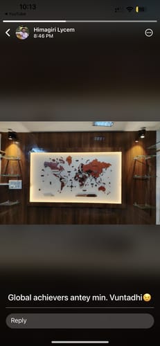 Customer photo review of 3D Wooden World Map Multicolor