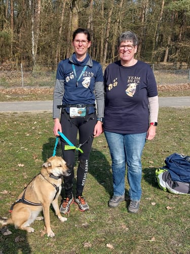 Customer photo review of Männer Bio-T-Shirt Blue