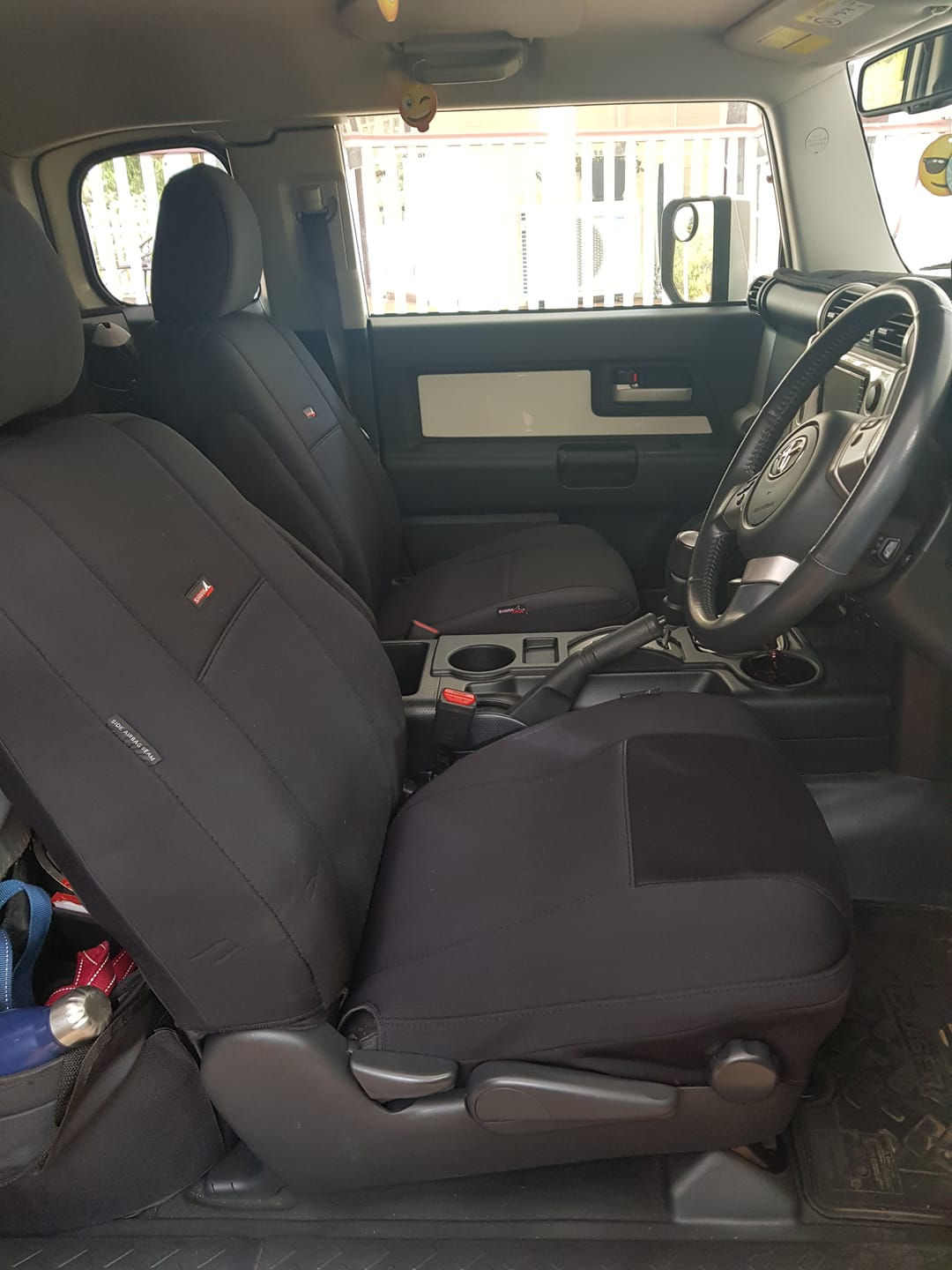 Customer photo review of Sharkskin PLUS Neoprene Seat Covers for Toyota FJ Cruiser (03/2011-ON)