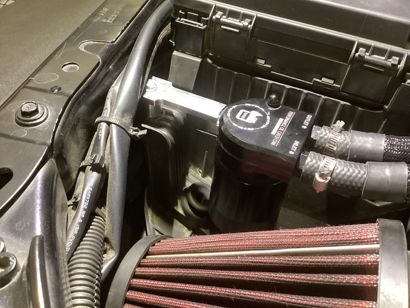 Customer photo review of 2007-2011 Jeep Wrangler 3.8L JK Catch Can Kit