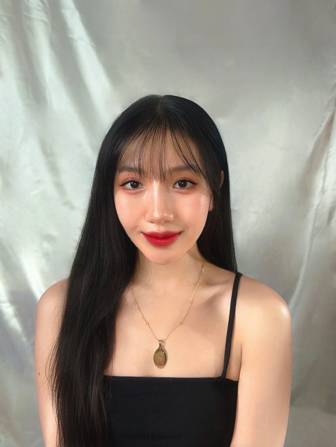 Customer photo review of 18K Gold Plated 'DIANA' Amulet and Necklace