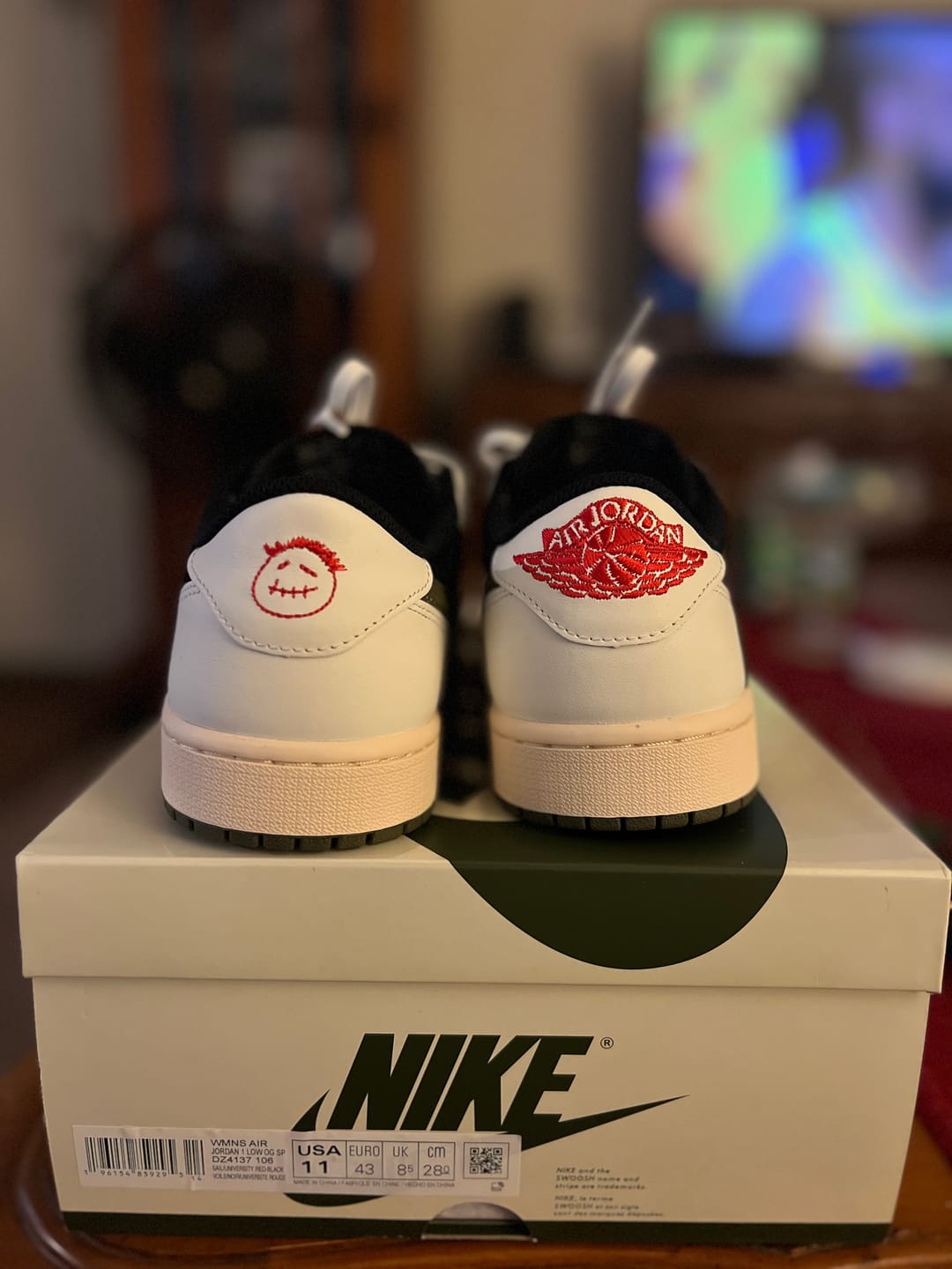 Customer photo review of Flat Waxed Cotton Shoe Laces
