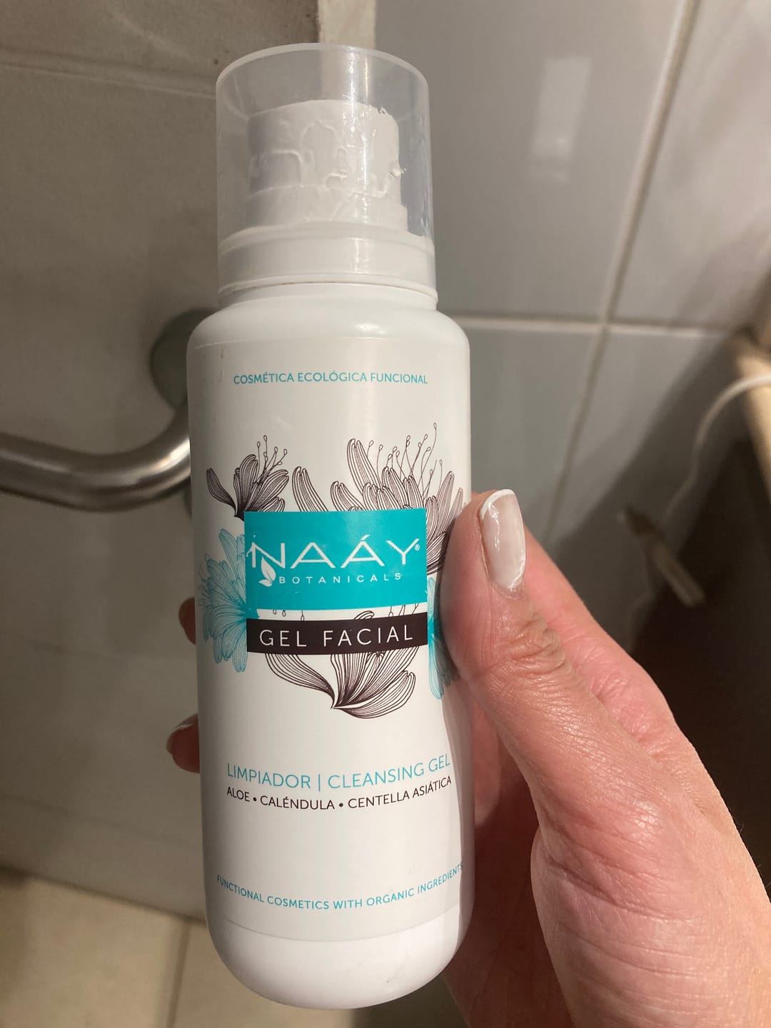 Customer photo review of Gel limpiador Facial