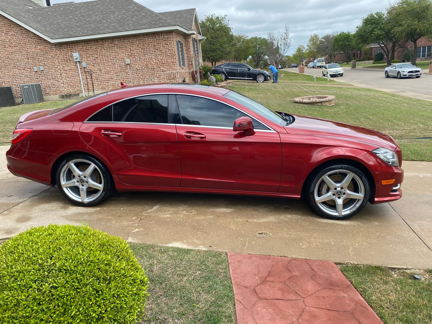 Customer photo review of 2012-2018 Mercedes-Benz CLS550 RWD Air Suspension Conversion Kit with Warning Light Fix (MJ24FM)