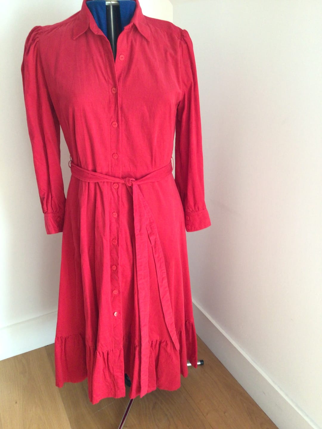 Customer photo review of Plain Needlecord Fabric