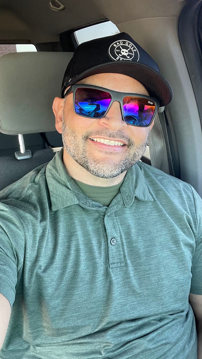 Customer photo review of Black Out - Dad Hat