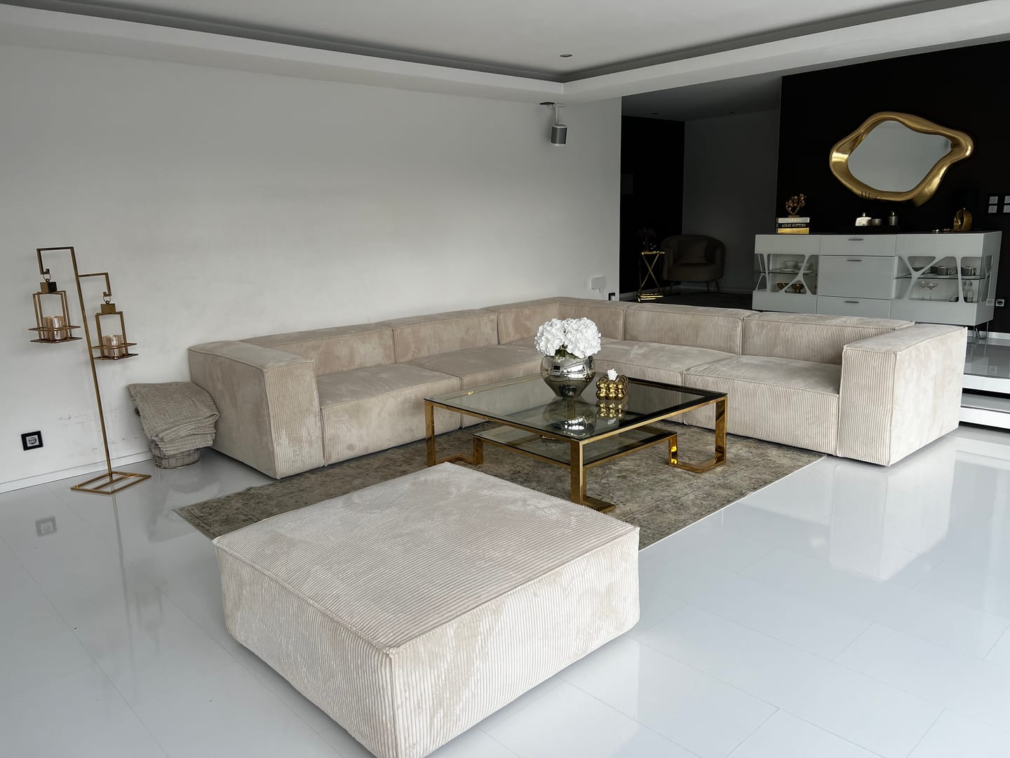 Customer photo review of Modulares L Ecksofa Sewilla