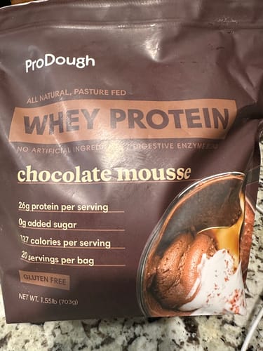 Customer photo review of Gourmet Whey Protein Powders