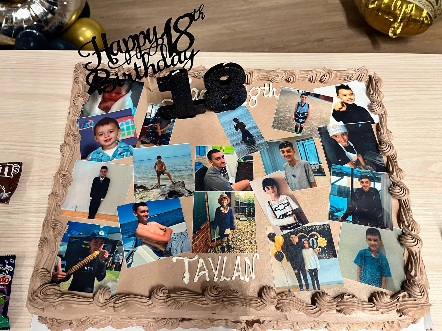 Customer photo review of 6  x 7 cm Square Cookie Custom Edible Icing Images