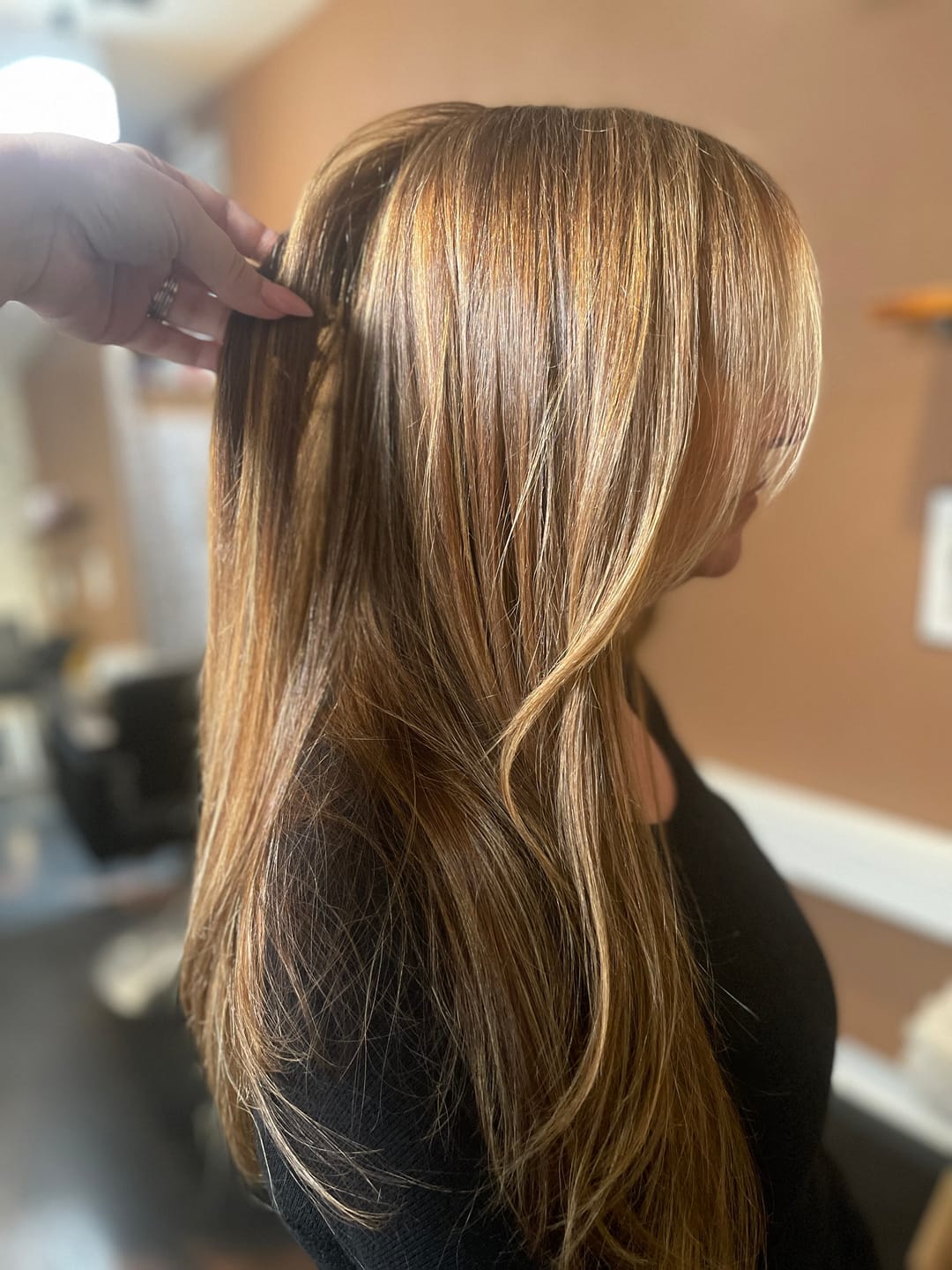 Customer photo review of Conditioner Hair Bar Hidden Waterfall™ Sweet-Musk Scented *All Hair Types*
