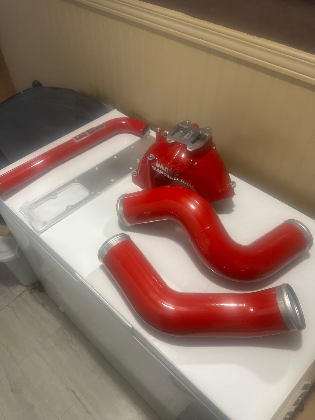 Customer photo review of 2019-2024 Cummins Boost Tube Upgrade Kit (26006)
