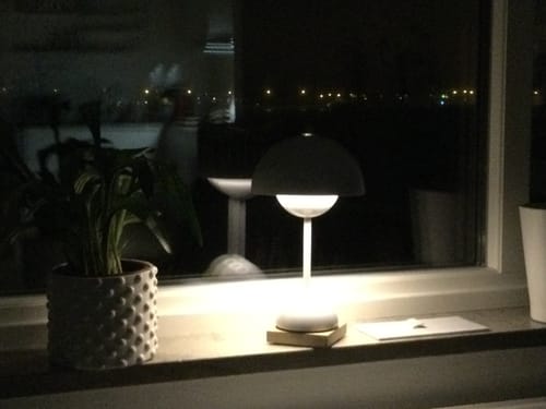 Customer photo review of Bordslampa - Svamplampa (Flowerpot) - Batteridriven 5000 mAH