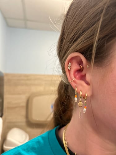 Customer photo review of Coco Earring Set