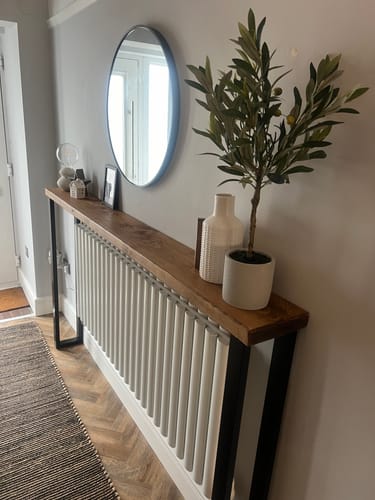 Customer photo review of Rustic Console Table  | 20cm Depth