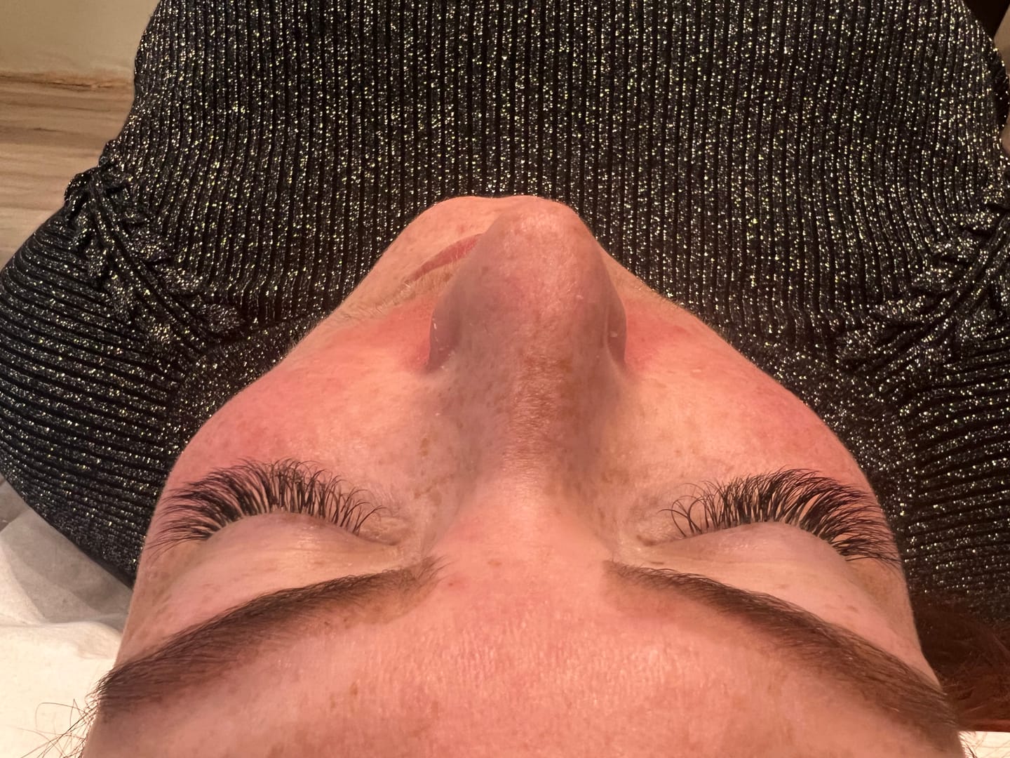 Customer photo review of UV Lash Glue Clear 5ml