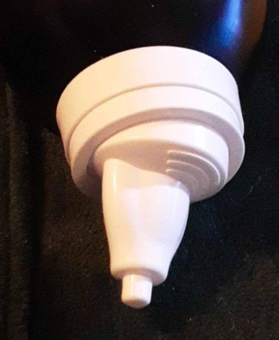 Customer photo review of Piercing Aftercare Hypochlorous Acid Spray