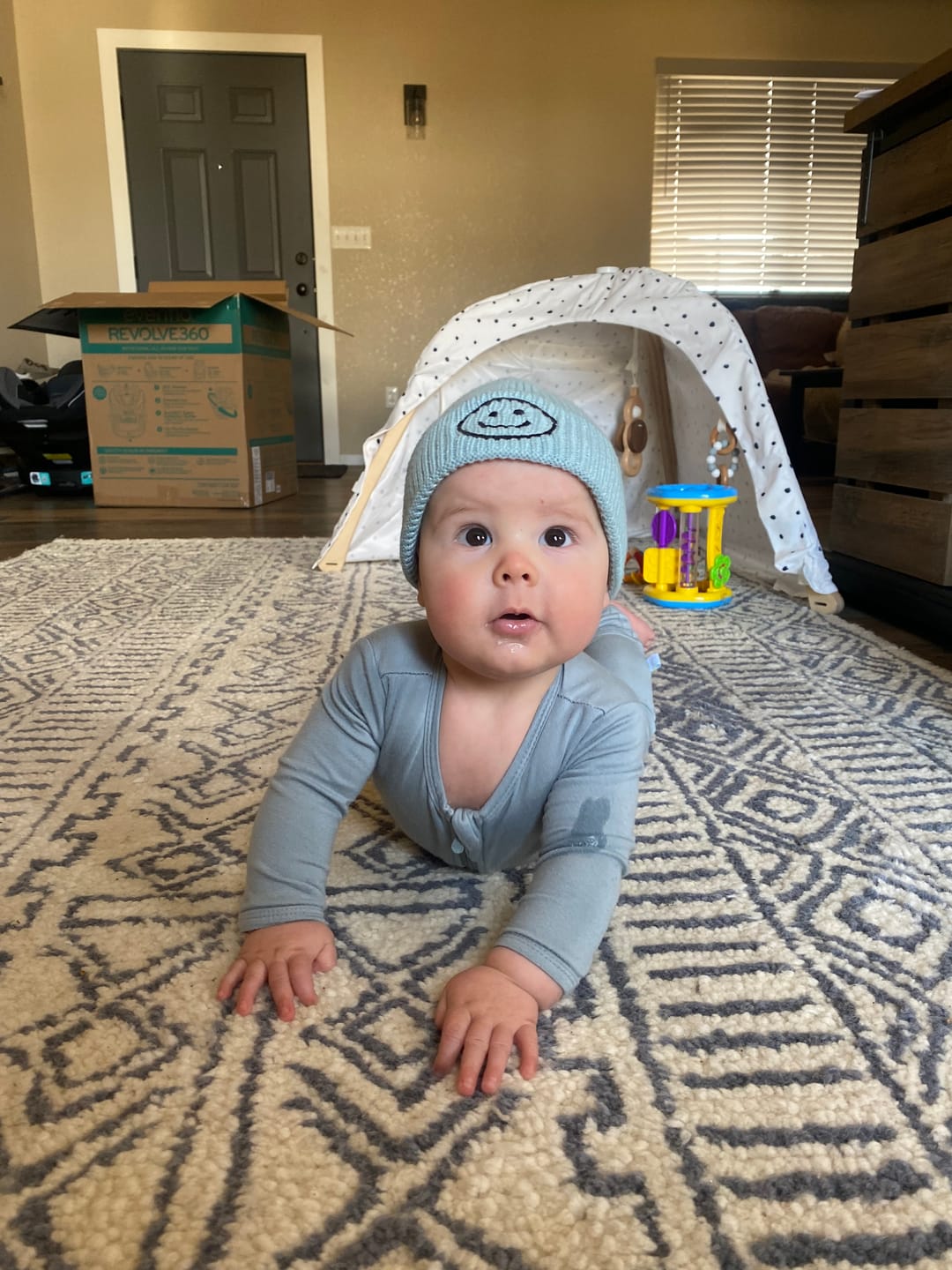 Customer photo review of Smiley Hat/Beanie