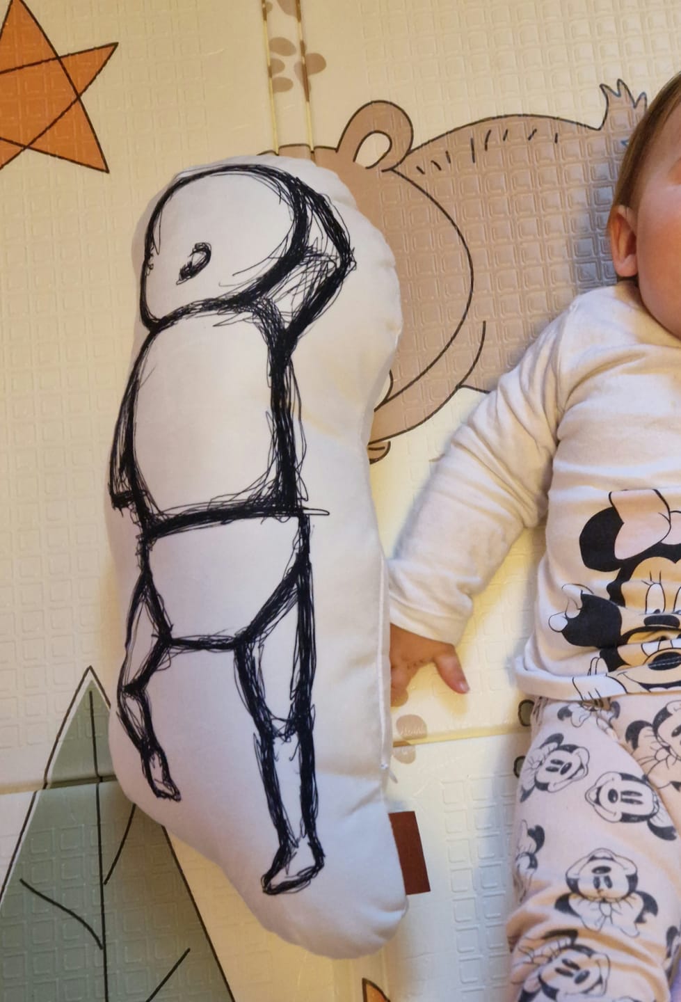 Customer photo review of BABYKISSEN SCRIBBLE TWO