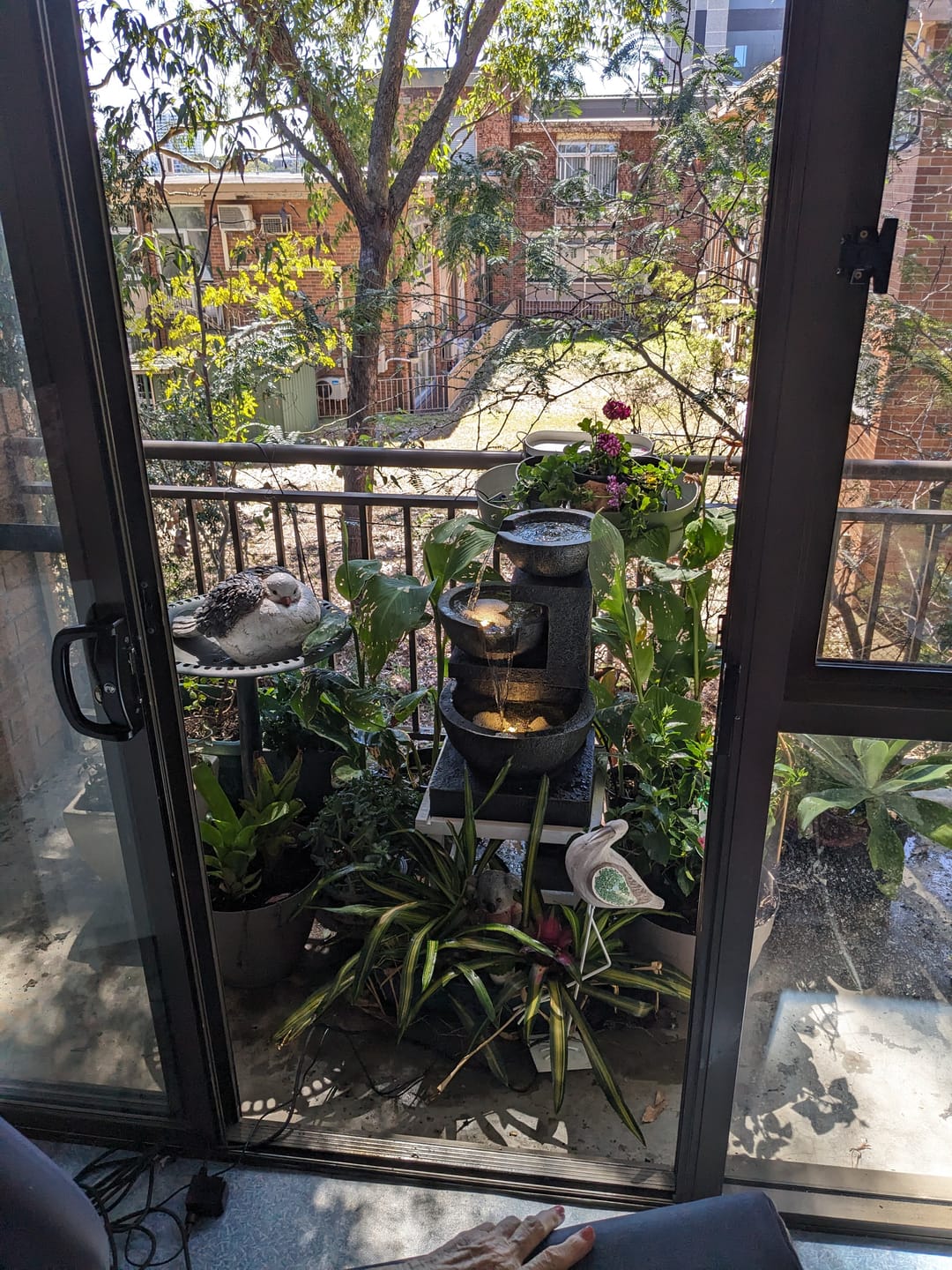Customer photo review of Carmen 3-Tier Garden Water Feature - Best Seller