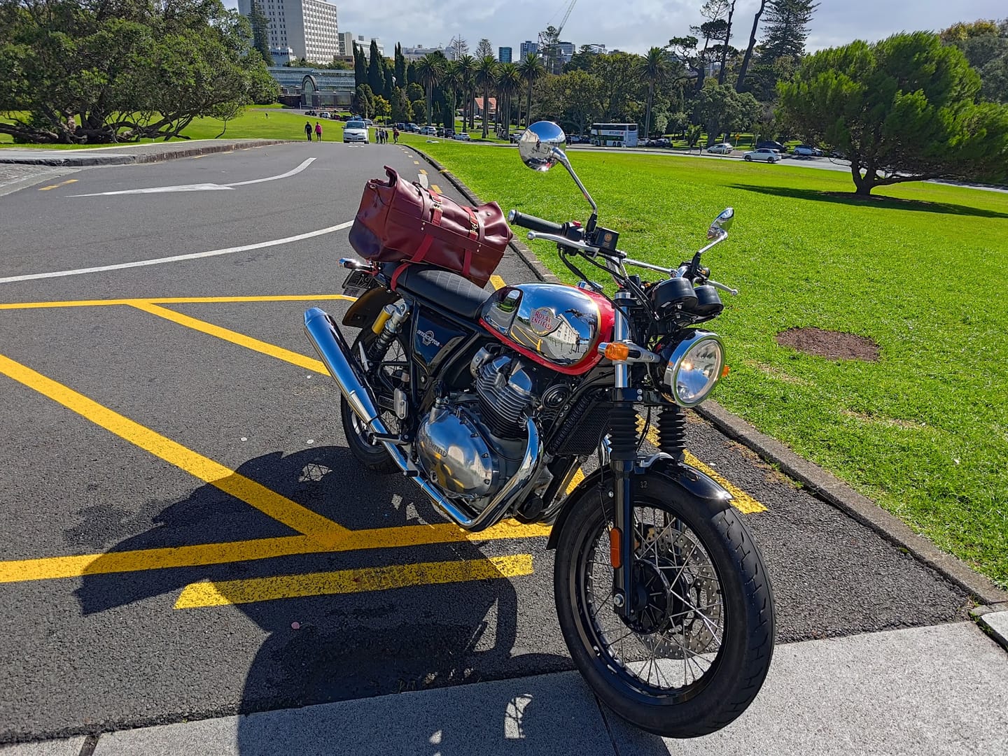 Customer photo review of outlaw duffel bag
