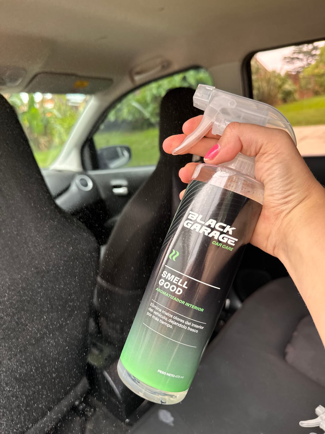 Customer photo review of Smell Good - Aromatizador de Interiores BLACK GARAGE