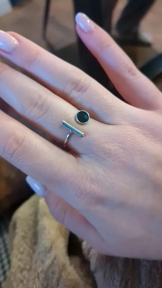 Customer photo review of TURMALIN Ring - Schutz