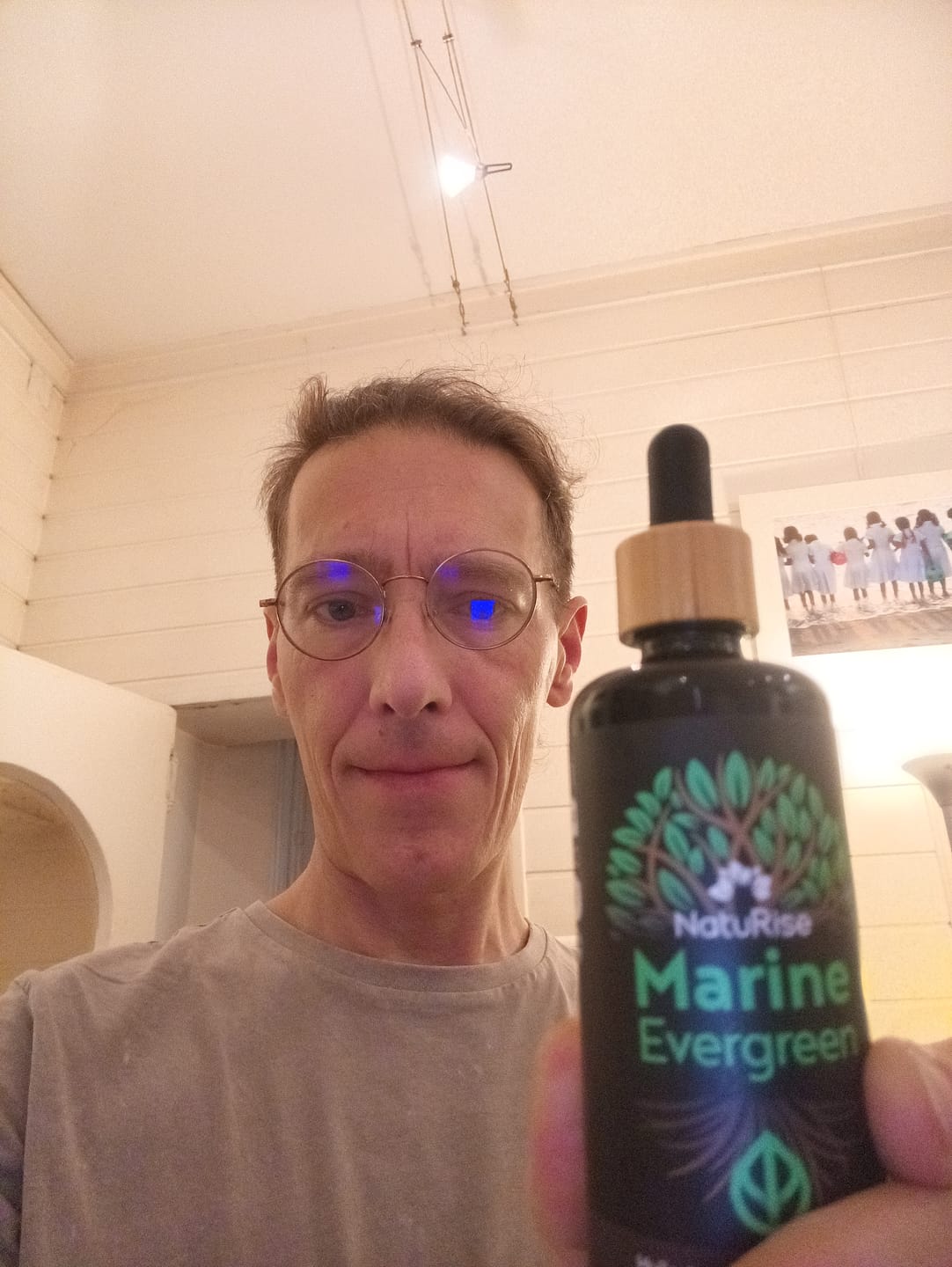 Customer photo review of Huile d'algues oméga 3 (100ml)