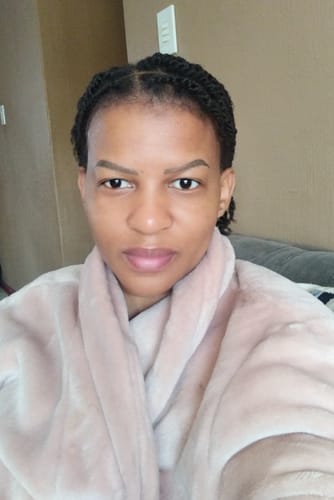 Customer photo review of Brightening Saffron Elixir Serum