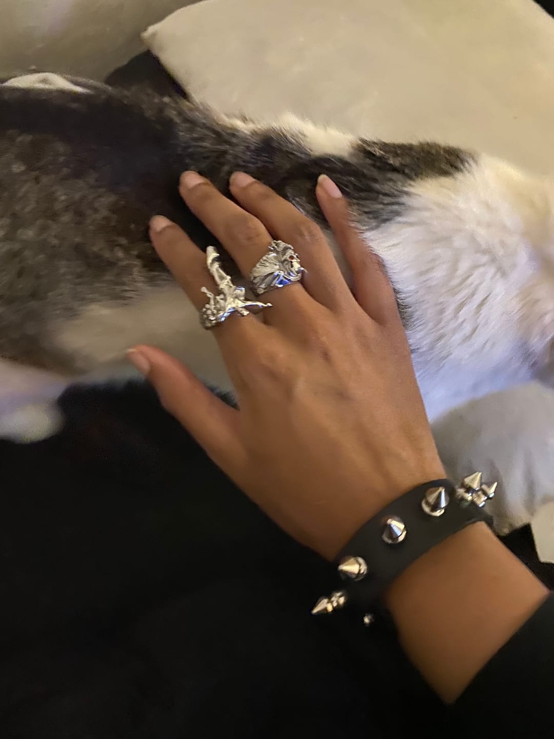 Customer photo review of FALLEN ANGEL RING
