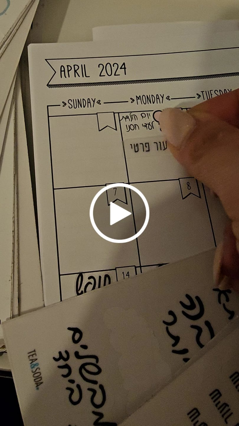 Customer video review of Planner stickers - Lesson