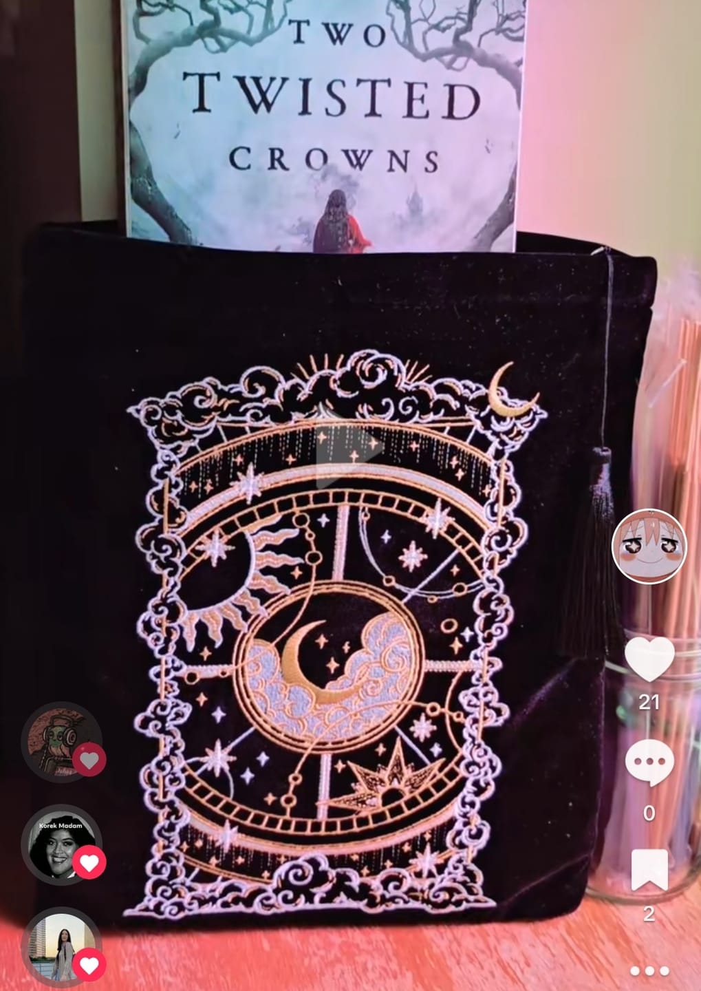 Customer photo review of Otherworldly Book & iPad Sleeve- Black
