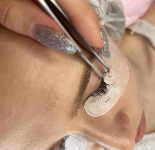 Customer photo review of LASH RETENTION ONLINE COURSE