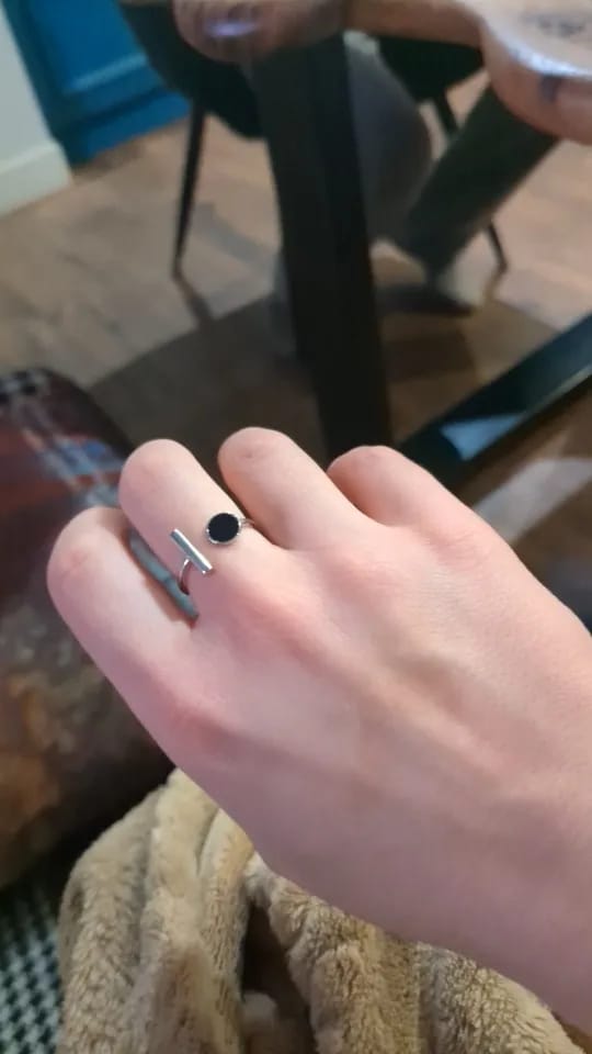 Customer photo review of TURMALIN Ring - Schutz