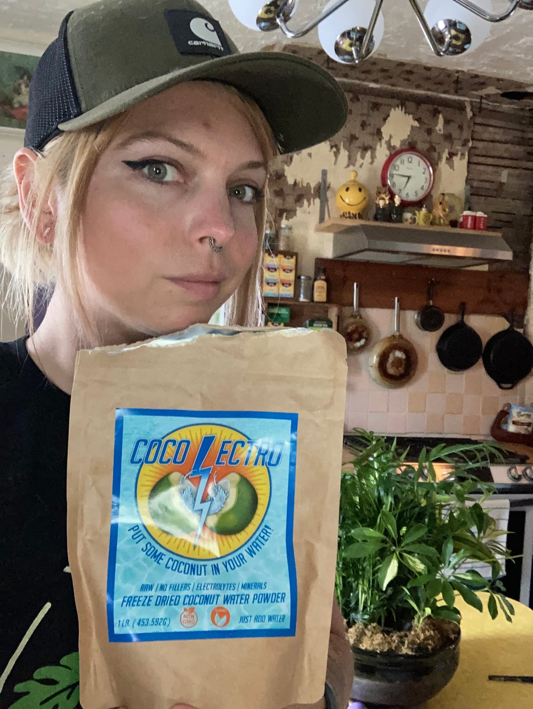 Customer photo review of CocoLectro - Organic Freeze Dried Coconut Water Powder CocoLectro