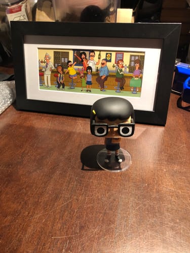 Customer photo review of 3.5" x 8.5" PRINT "Bob's Brewpub" (free shipping)