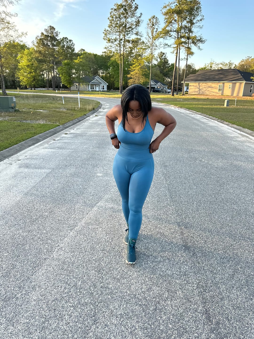 Customer photo review of Contour Seamless Leggings
