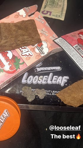Customer photo review of Strawberry Dream Looseleaf 5-Pack Wraps (40 Count)