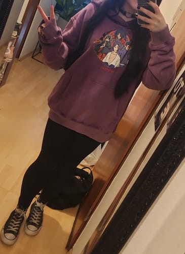 Customer photo review of Naruto Uchiha Hoodie