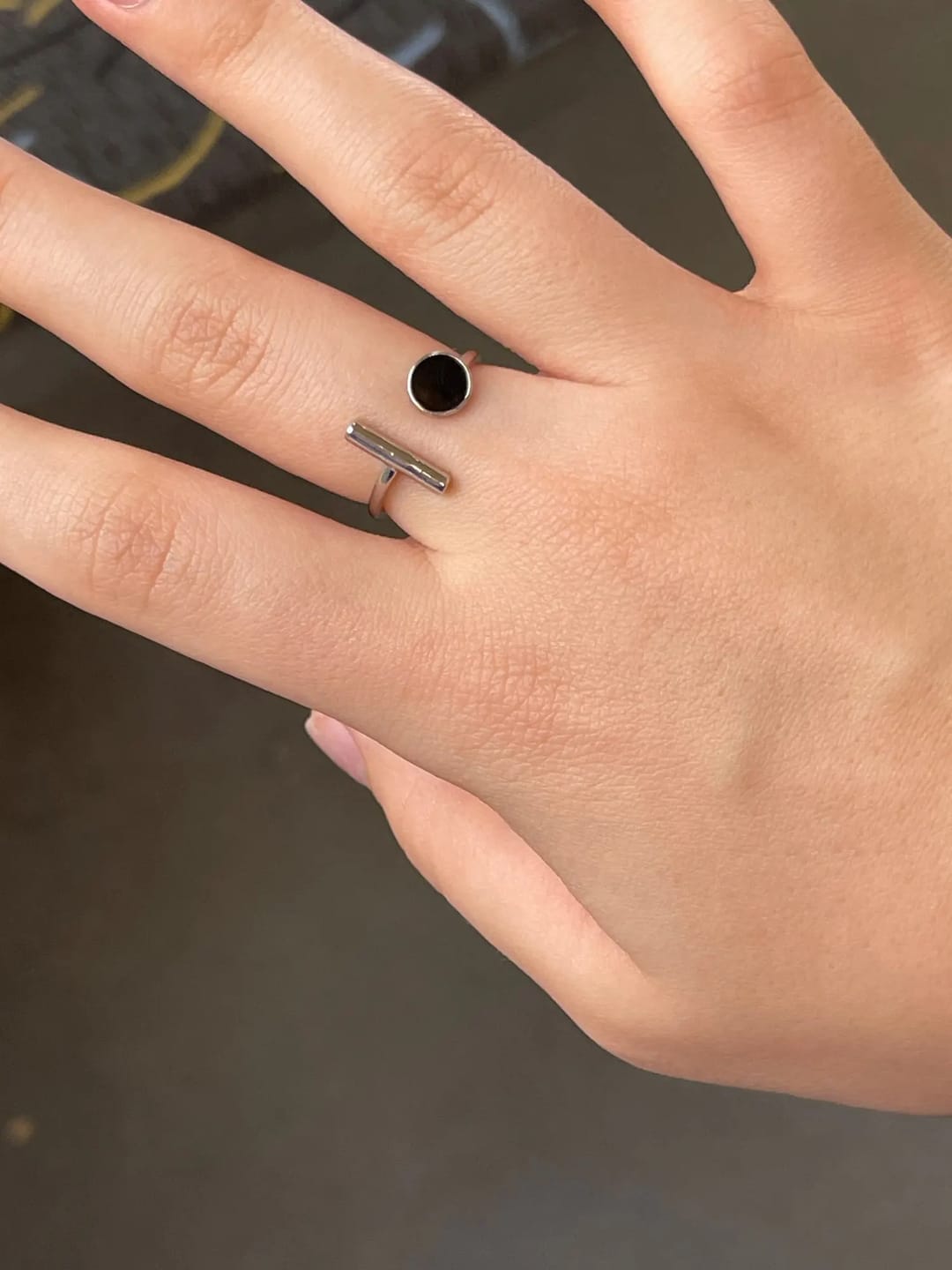 Customer photo review of TURMALIN Ring - Schutz
