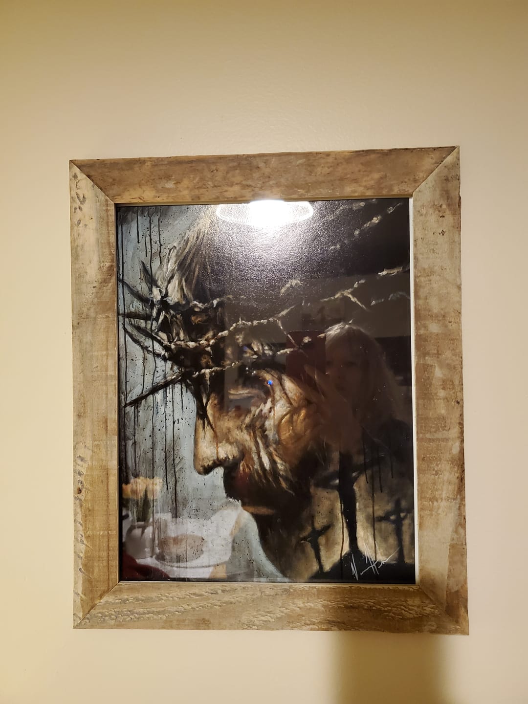 Customer photo review of Redeemer's Love With Crosses